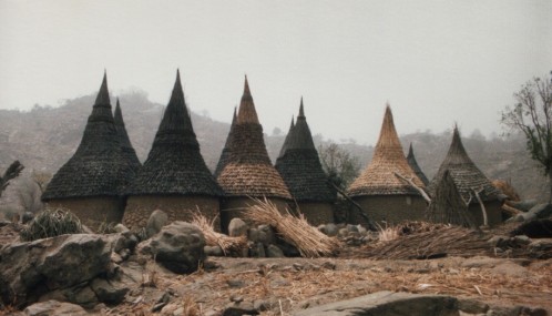 Photo couleur du village de Djinglia - nord ouest du Cameroun