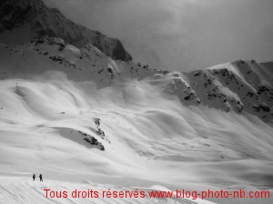 Les Arcs 2000 - Col de la Chal (2600 mètres), Savoie.