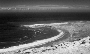 L'océan Atlantique entre Agadir et Essaouira - sud du Maroc