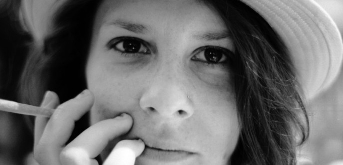 Portrait de fille avec un chapeau