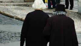 Photo couleur de vieilles femmes portugaise, Porto